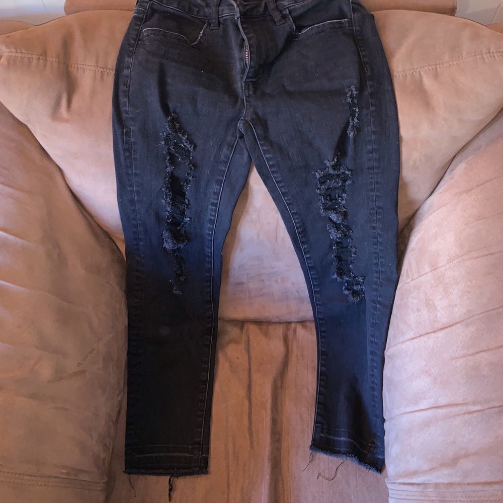 Black American Eagle Jeans